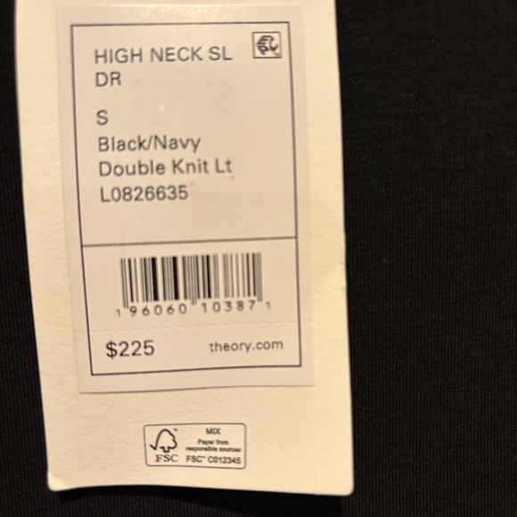 Theory midi dress size S - Picture 2 of 3